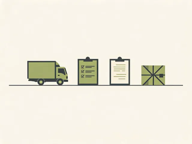 Truck requirement communication map