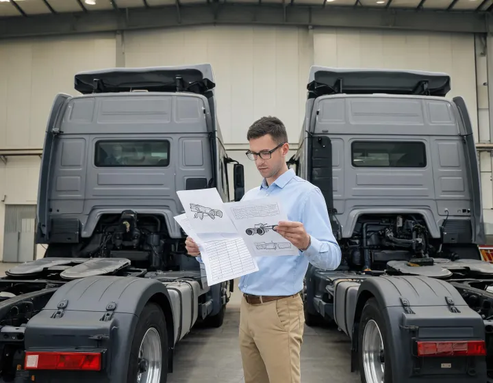 Semi-truck tractor supplier quotation review